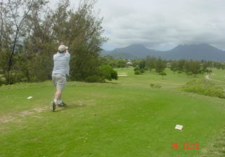 Golf At Kaneohe Klipper Golf Course 13th Hole - The best hole in DOD golf